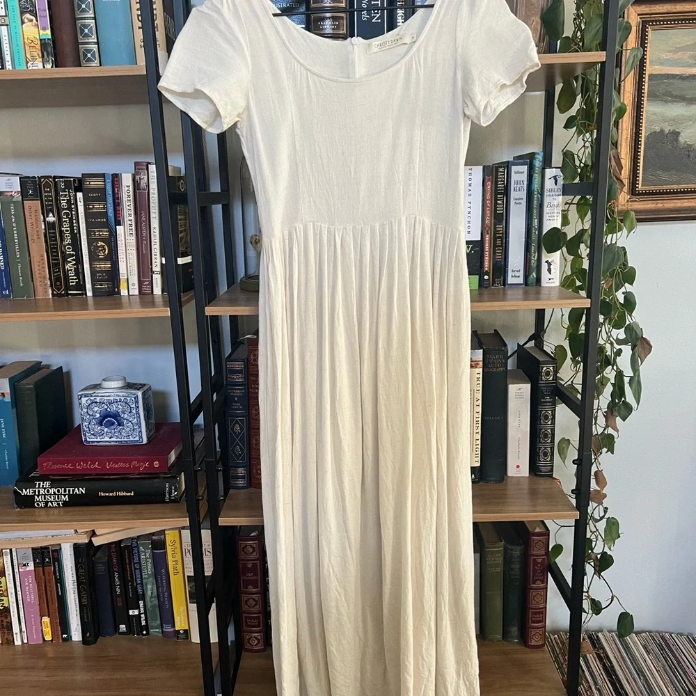 Christy Dawn Cream Maxi Dress - Picture 2 of 4